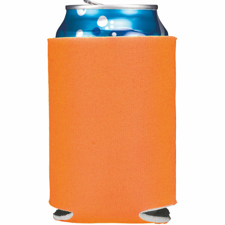 Folding Foam Can Cooler - 1 Side Screen Print