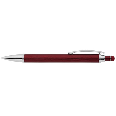 Phoenix Micro Knurl Pen w/ Stylus - Laser