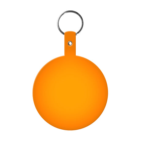 Large Circle Flexible Key Tag