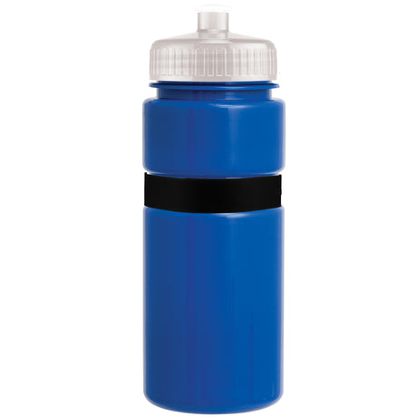 20 Oz. Sportster Bottle with Silicone Gripper Band & Flip Top Lid