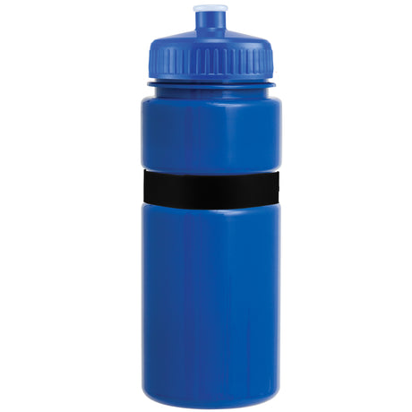 20 Oz. Sportster Bottle with Silicone Gripper Band & Flip Top Lid