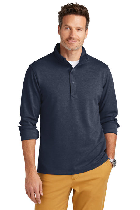 Brooks Brothers Mid-Layer Stretch ¬Ω-Button Shirt