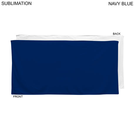 72 Hr Fast Ship - Plush and Soft Velour Terry Cotton Blend Colored Pool Towel, 24x48, Sublimated