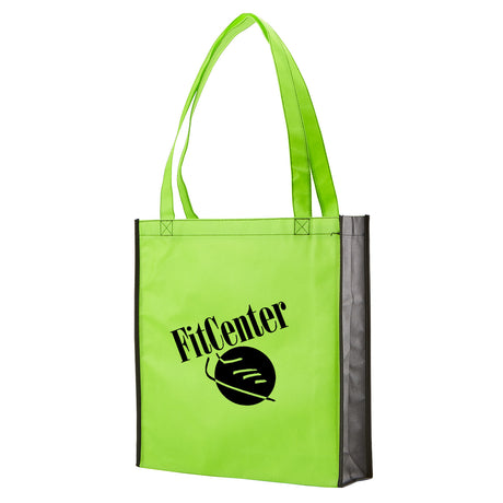 Two-Tone Non-Woven Convention Tote Bag