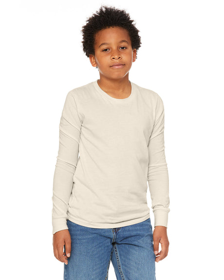 BELLA+CANVAS Youth Jersey Long-Sleeve T-Shirt