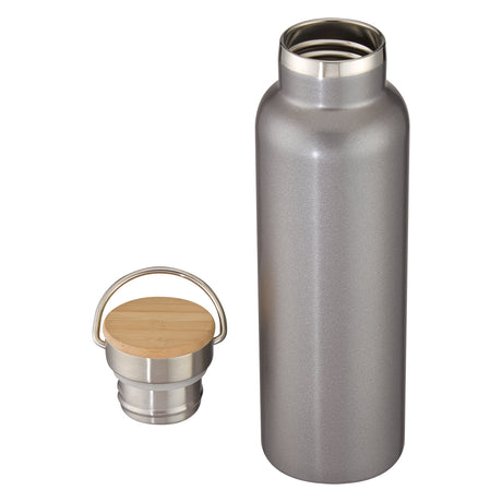 21 Oz. Liberty Stainless Steel Bottle With Wood Lid