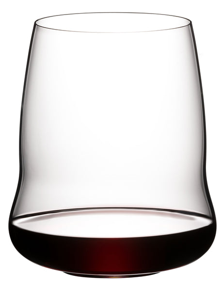 ~Stemless Wings Cabernet Sauvignon, 23oz RIEDEL crystal stemless glass S/2 in a Mystique black gift