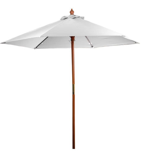 7' Bamboo Recycled Market Umbrella