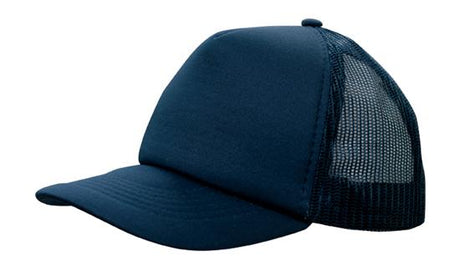 Trucker Mesh Cap w/Plastic Strap