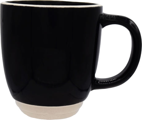 Economy Victorian 14oz black mug