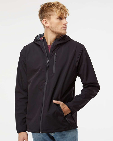 Independent Trading Co. Poly-Tech Soft Shell Jacket