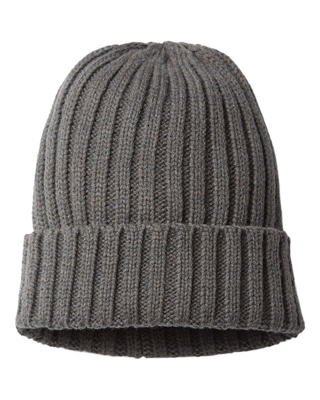 Atlantis Headwear® Shore - Sustainable Cable Knit Beanie