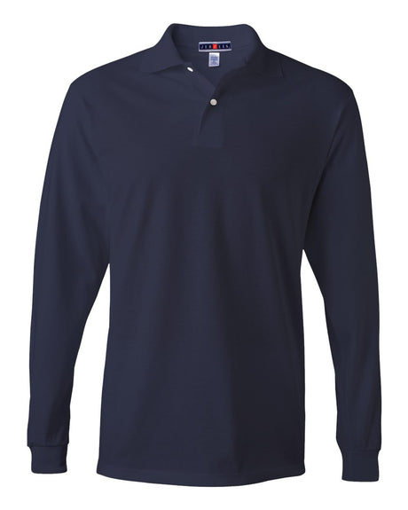 Jerzees SpotShield 50/50 Long Sleeve Polo