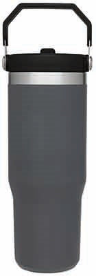 Stanley® IceFlow 30oz Flip Straw Tumbler, grey