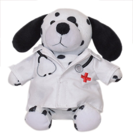 6" Mini Me Doodle Dalmatian w/Doctor Coat