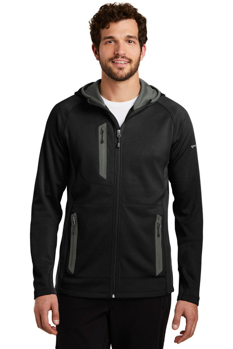 Eddie Bauer Men's Sport Hooded Full-Zip Fleece Jacket