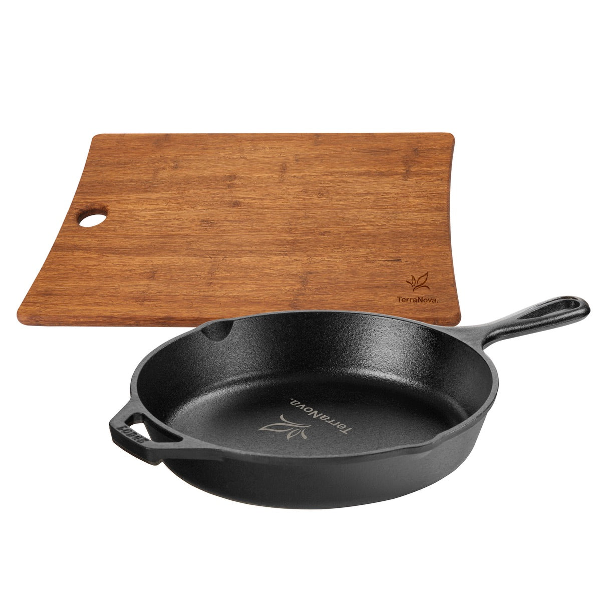 Lodge® 10.25" Cast Iron / Woodland Board Gift Set