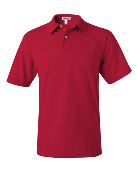 Jerzees SpotShield 50/50 Polo w/Pocket