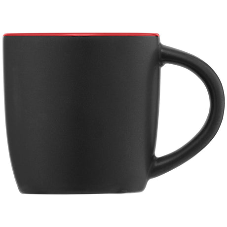 Zanzibar - 12 oz. Matte Black Ceramic Mug with ColorPop