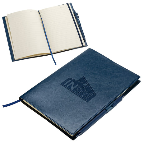 Conclave Refillable Leatherette Journal with Pen