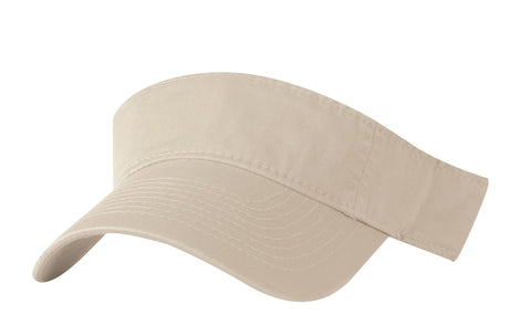 Washed Cotton Twill Visor