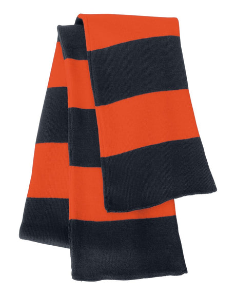 Sportsman™ Rugby Striped Knit Scarf