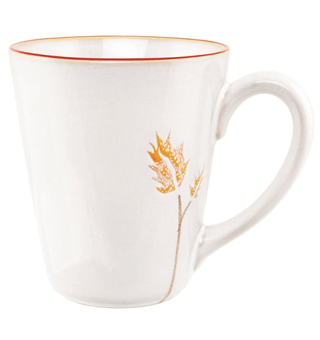 Festivus Leaf 16oz white ceramic mug