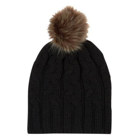 Cameron Cable Knit Pom Beanie