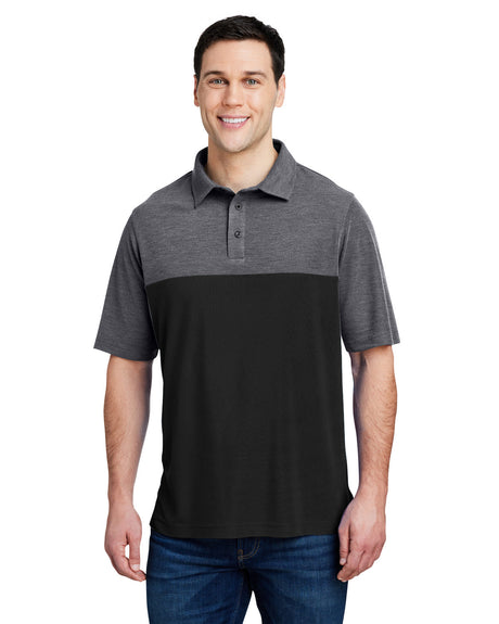 CORE 365 Men's Fusion ChromaSoft Colorblock Polo