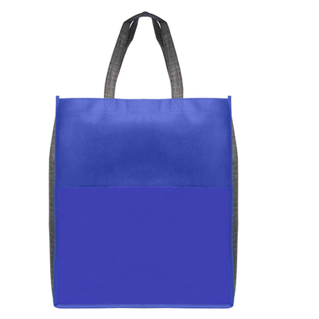 Rome - Non-Woven Tote Bag with 210D Pocket - Metallic imprint