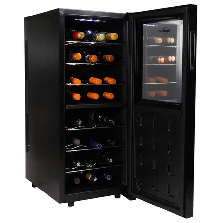 Koolatron 24 bottle Wine Cooler, black