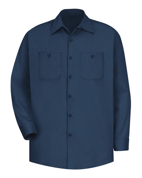 Red Kap Cotton Long Sleeve Uniform Shirt