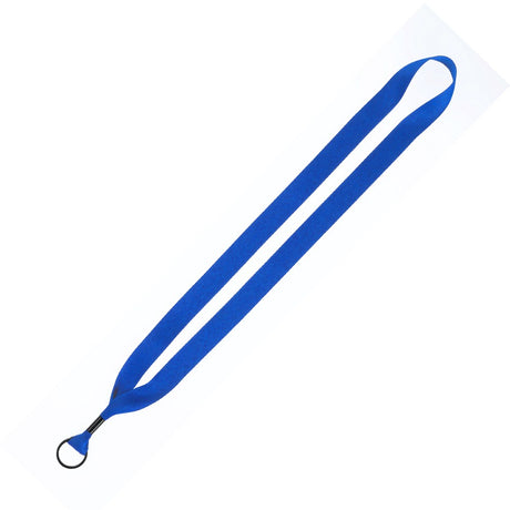 3/4" Polyester Lanyard w/Metal Crimp & Split-Ring