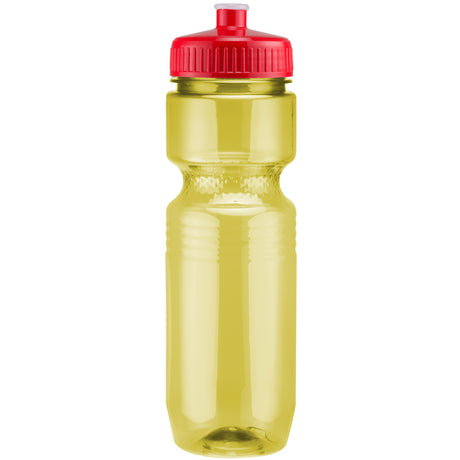 26 Oz. Translucent Jogger Bottle w/ Push Pull Lid