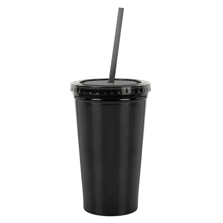 16 Oz. Stainless Steel Double Wall Tumbler