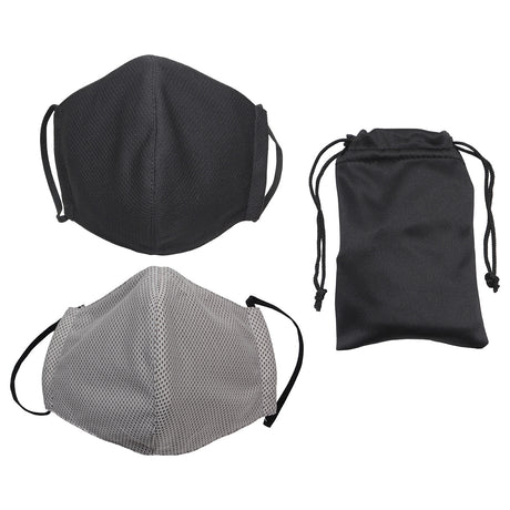 Refresh Microfiber Cooling Mask with Travel Pouch