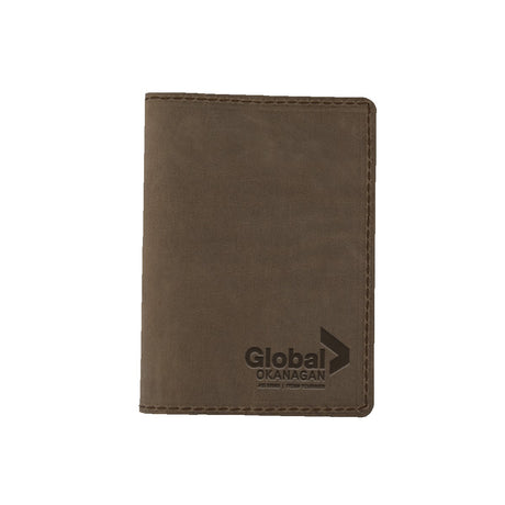 CURRIER Leather Passport Holder