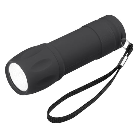 Rubberized Cob Light With Strap