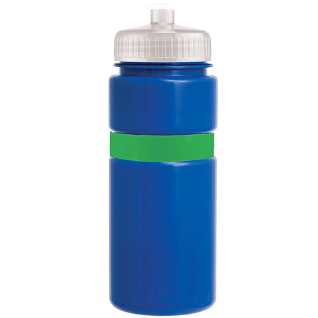 20 Oz. Sportster Bottle with Silicone Gripper Band & Flip Top Lid