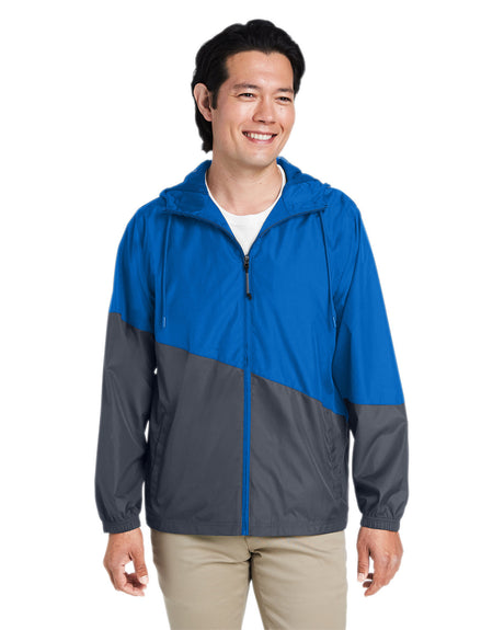 CORE 365 Unisex Techno Lite Colorblock Windbreaker