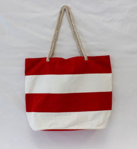 Cabana Beach Bag with Rope Handles