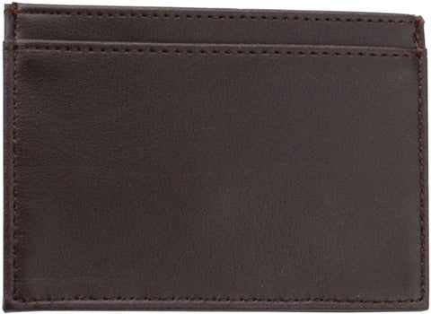 Business Card Holder brown simuleather