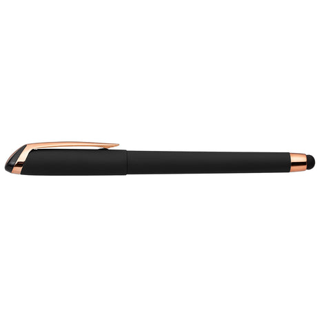 Gazelle Gel Softy Rose Gold Pen w/ Stylus - ColorJet