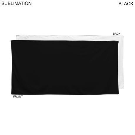 48 Hr Quick Ship - Plush and Soft Velour Terry Cotton Blend Colored Pool Towel, 24x48, Sublimated