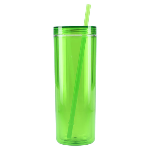 Chroma Recycled Acrylic Straw Tumbler 16oz