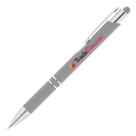 Tres-Chic Softy Pen w/ Stylus Top - ColorJet