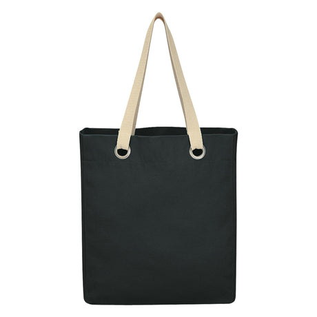 Vibrant Cotton Canvas Tote Bag