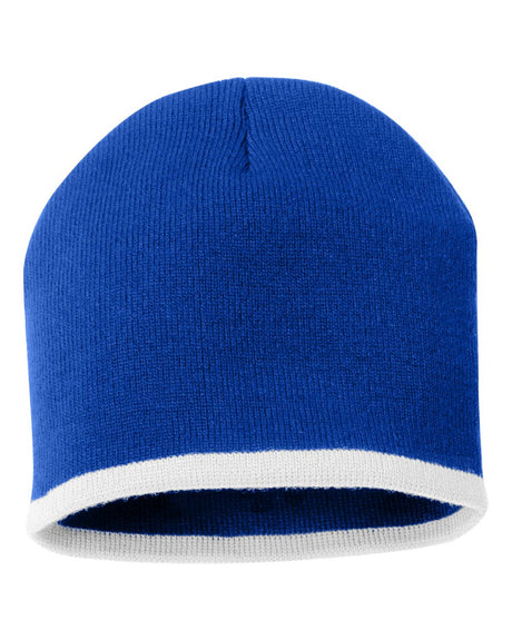 Sportsman™ 8'' Bottom Striped Knit Beanie