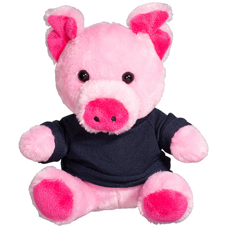 7" Plush Pig w/T-Shirt