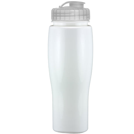 24 Oz. Contour Bottle w/ Flip Top Lid - Solid Colors